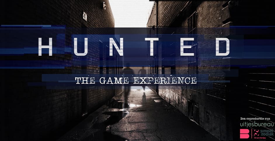 Hunted the game experience logo uitjesbureau