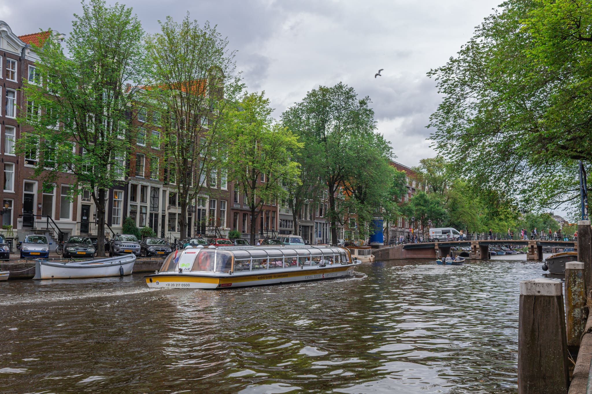 Rondvaart grachten Amsterdam