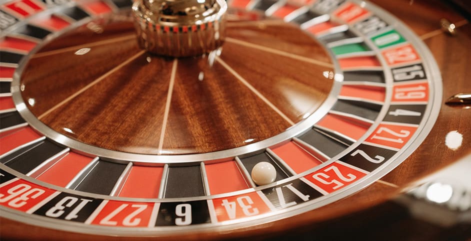 Casino roulette draaitafel bedrijfsuitje