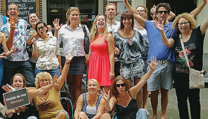 Ontdek de mol stadsspel