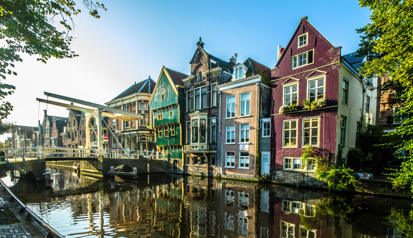 Culturele stad voor een teamuitje.