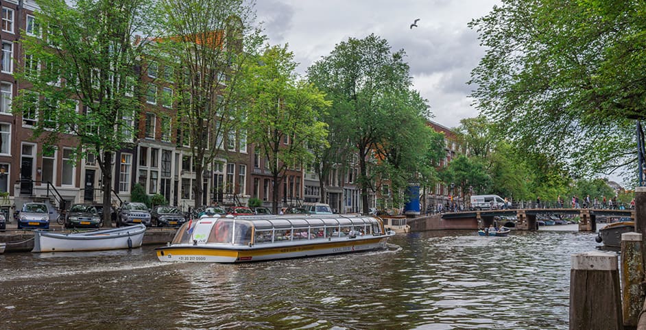 Rondvaart grachten Amsterdam
