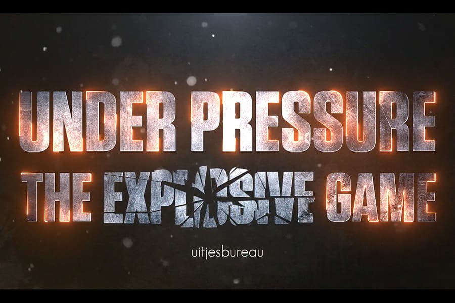 Under Pressure the Explosive Game logo.